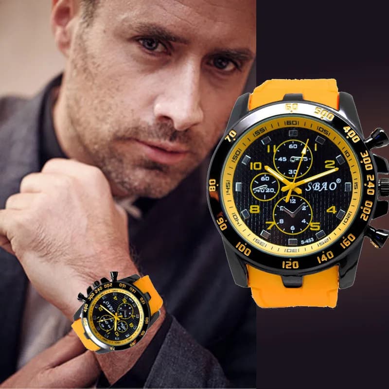 Men's Luxury Quartz Chronograph Watch